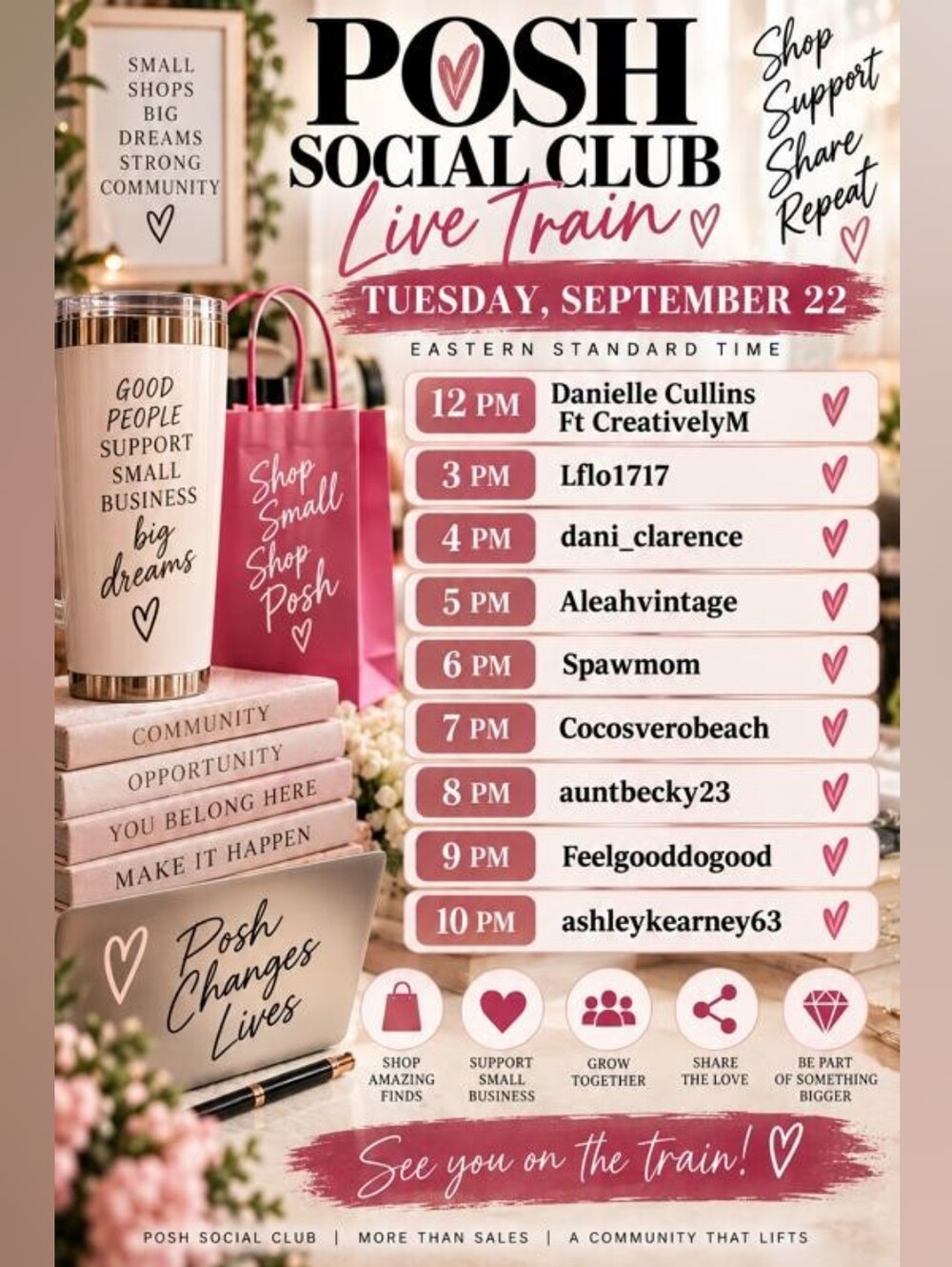 Join Me For Solo Live Event Posh Social Club 5pm Est Tues 9/22